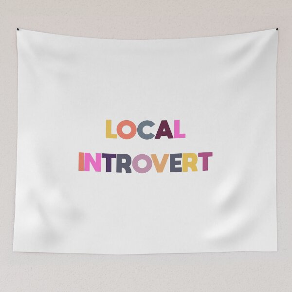 Item preview, Local Introvert - Risograph Colors designed and sold by GhostLonging.
