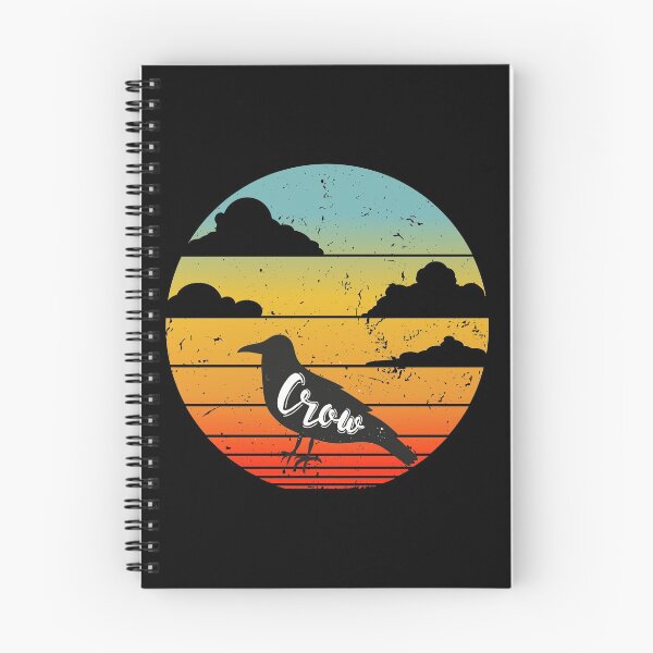 Item preview, Crow Sunset Crow Gifts - Retro Vintage - Crazy Crow - Crow Print Art - Farm Animals designed and sold by biigshow.