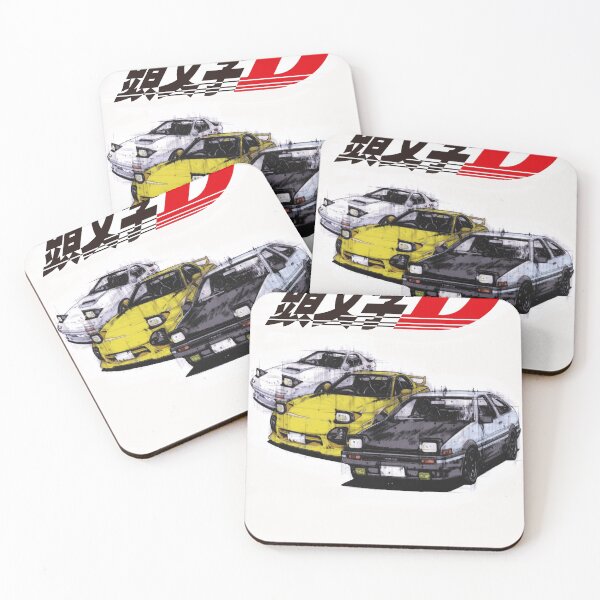 Item preview, Initial D AE86 & RX7 Sketch  designed and sold by GeeknGo.