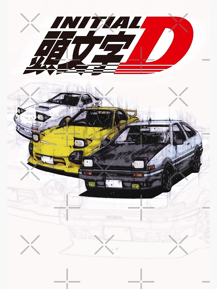 Initial d anime | Poster