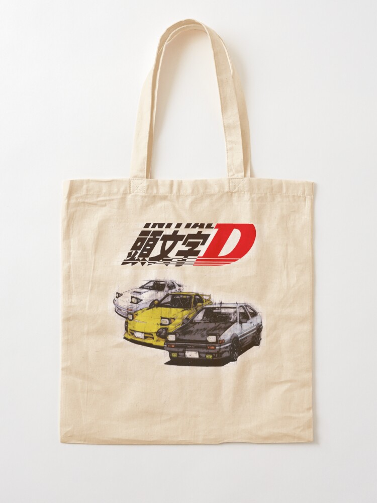 Initial D Manga Panel AE86 VS RX7 Tote Bag for Sale by GeeknGo