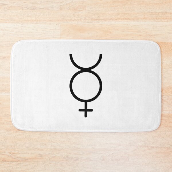 Item preview, Planet Mercury black symbol designed and sold by EngineerGoC.