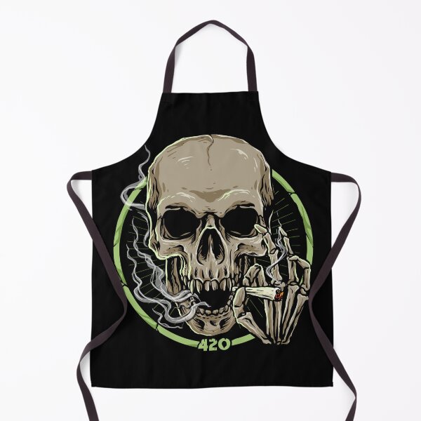 Item preview, 420 Smoking Skull designed and sold by ClothingJerown.