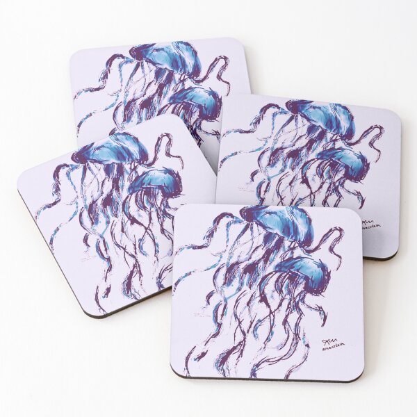 Item preview, Purple Jellyfish Tattoo designed and sold by amacxtnsn.