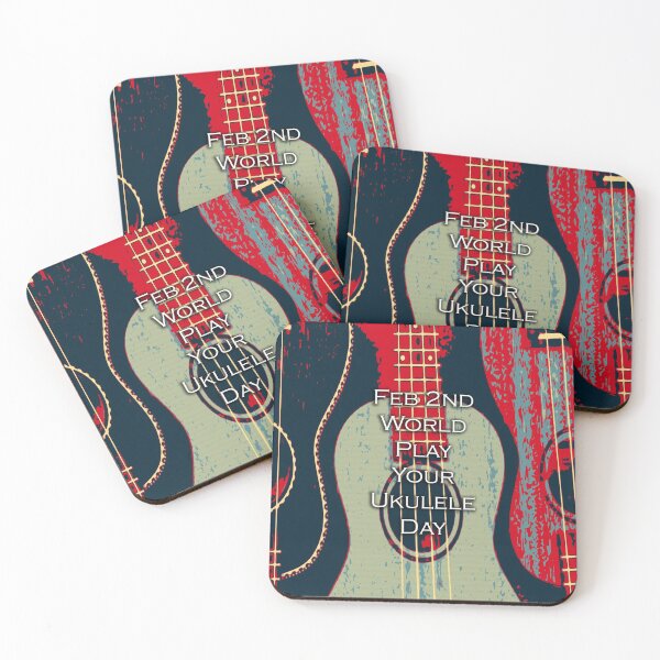 Item preview, I LOVE WORLD PLAY YOUR UKULELE DAY designed and sold by REALDesign-Shop.
