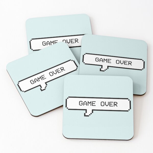 Item preview, Game OVER designed and sold by CyberCubed.