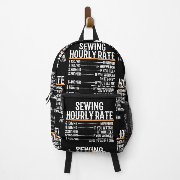Item preview, Sewing Hourly Rate designed and sold by TeesYouWant.