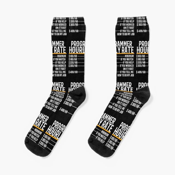 Programmer Socks Redbubble