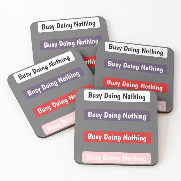 Item preview, Busy doing nothing designed and sold by LU NA.