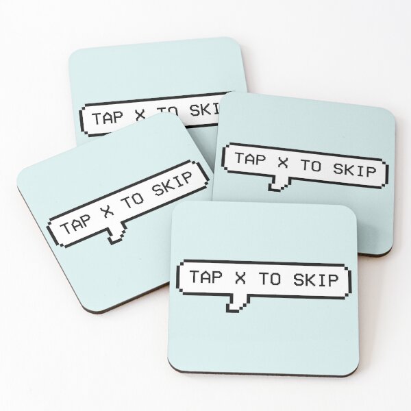 Item preview, Tap X to skip designed and sold by CyberCubed.