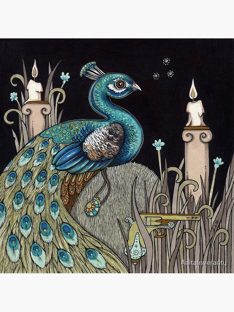 Mrs Peacock by AnitaInverarity