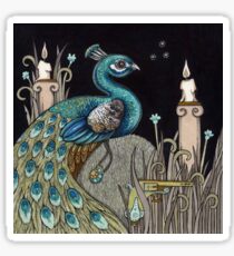 Mrs Peacock Sticker