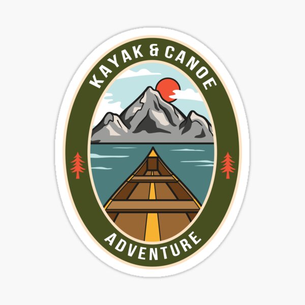 Vista previa del artículo con la obra «Aventura en kayak y cande», diseñado y vendido por Izod55.