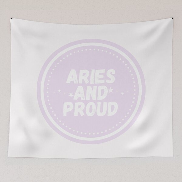Item preview, Aries and Proud designed and sold by alwayselle.