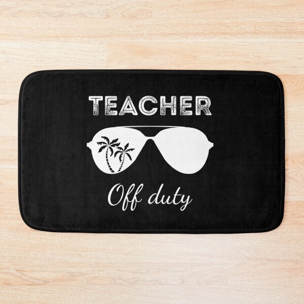 Item preview, Off Duty Teacher,  designed and sold by TeaAndPrints.