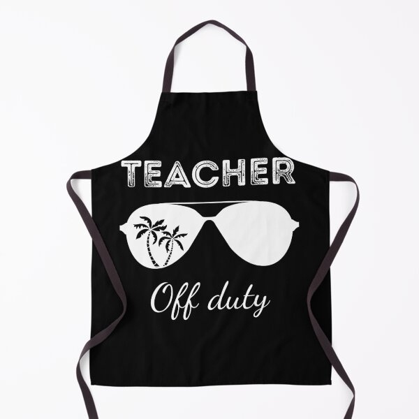 Item preview, Off Duty Teacher, designed and sold by TeaAndPrints.