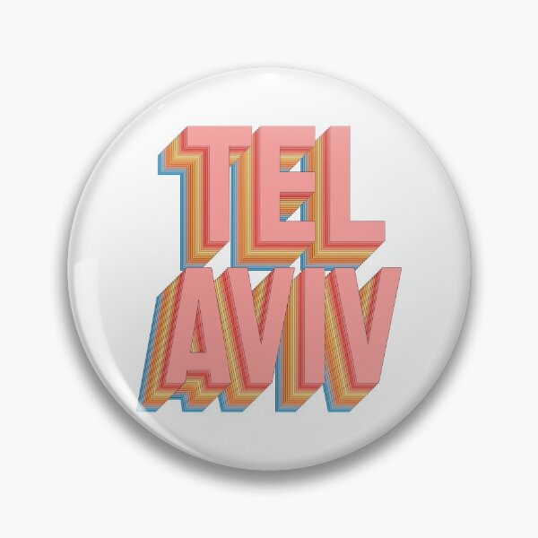 Item preview, Tel Aviv Colorful Pastel Retro designed and sold by lukassfr.