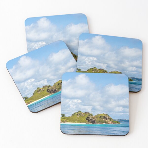 Item preview, A tropical island in Komodo National Park near Rinca Island, Flores designed and sold by SnapTPhotograph.