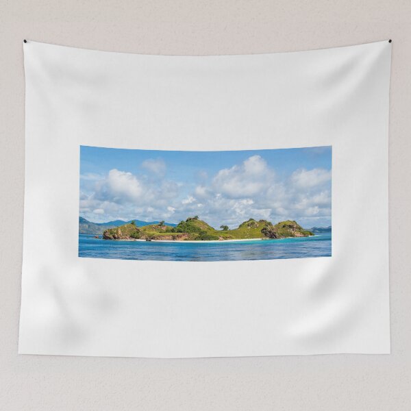 Item preview, A tropical island in Komodo National Park near Rinca Island, Flores designed and sold by SnapTPhotograph.