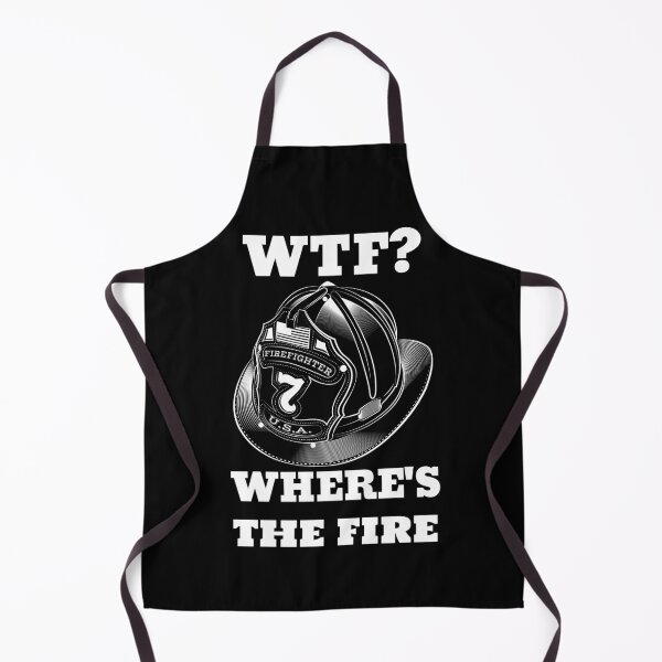 Item preview, WTF? Where's The Fire - Firefighter Design designed and sold by 1chillin.