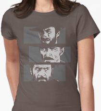 Blondie, Angel Eyes, Tuco Women's Fitted T-Shirt