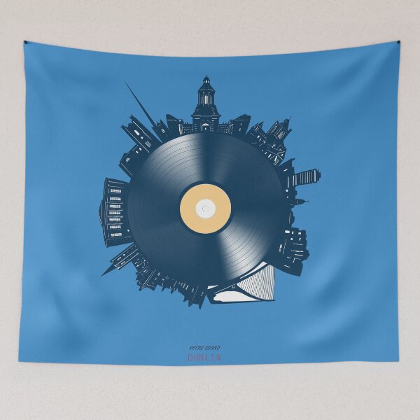 Item preview, dublin skyline vinyl designed and sold by BekimART2.