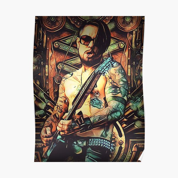 Dave Navarro LA DEATH (Lakers Variant) - Screen Printed Edition