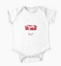 Black Belt In Partial Arts Short Sleeve Baby One-Piece