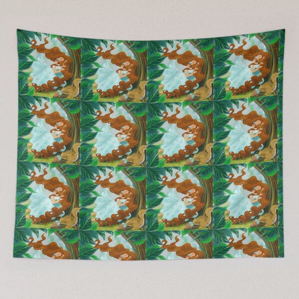 Item preview, Squirrel And Girl Eating Ice Cream  designed and sold by RainbowStudio.