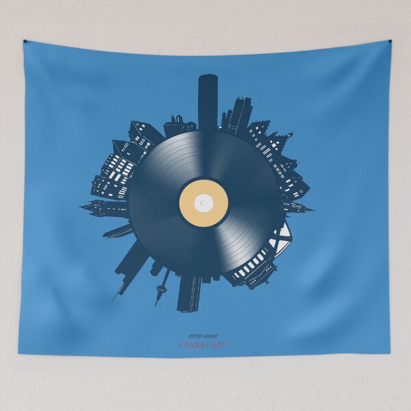 Item preview, frankfurt skyline vinyl  designed and sold by BekimART2.