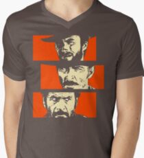 Blondie, Angel Eyes, Tuco Men's V-Neck T-Shirt