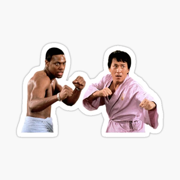 Thats a Midget in a Bathrobe Rush Hour 2 Comedy Movie Sticker