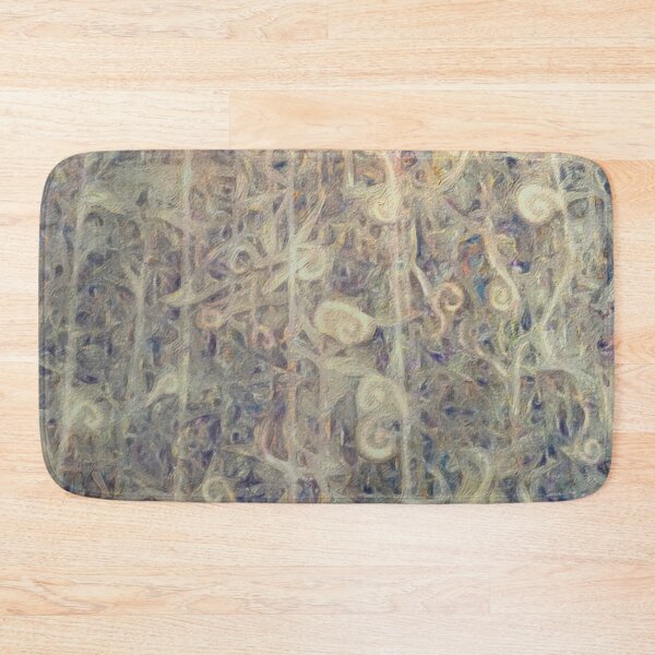 Item preview, The Network - Abstract Digital Painting - Organic Matrix of Gold and Green Art designed and sold by PiperArtDesign.