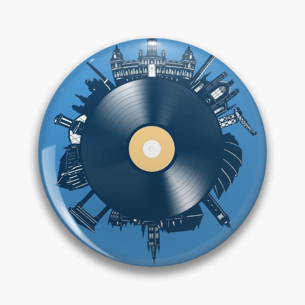 Item preview, glasgow skyline vinyl designed and sold by BekimART2.