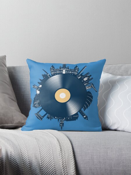 Item preview, glasgow skyline vinyl designed and sold by BekimART2.