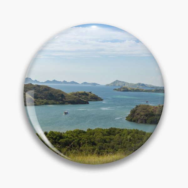Item preview, A landscape view over Komodo National Park from Rinca Island, Flores, Indonesia designed and sold by SnapTPhotograph.