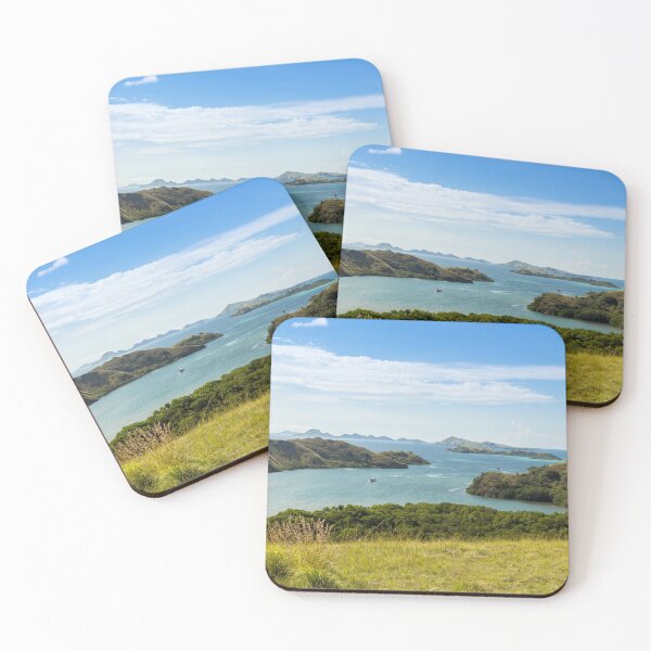 Item preview, A landscape view over Komodo National Park from Rinca Island, Flores, Indonesia designed and sold by SnapTPhotograph.
