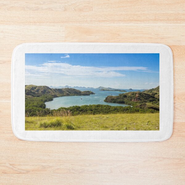Item preview, A landscape view over Komodo National Park from Rinca Island, Flores, Indonesia designed and sold by SnapTPhotograph.