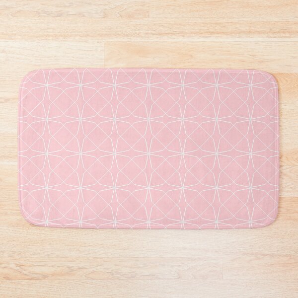 Item preview, Repeating geometric shape-pink background designed and sold by CSouissi.