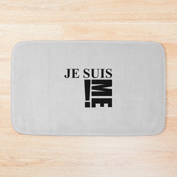 Item preview, Je Suis Me! (Black) designed and sold by CatMaGo.