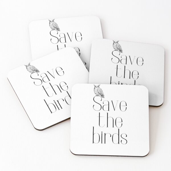 Item preview, save the birds wildlife conservation designed and sold by TheWaterBirds.