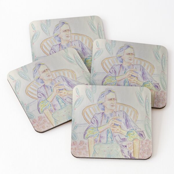 Aperçu de l'œuvre Virginia Woolf créée et vendue par Emma Bakos.