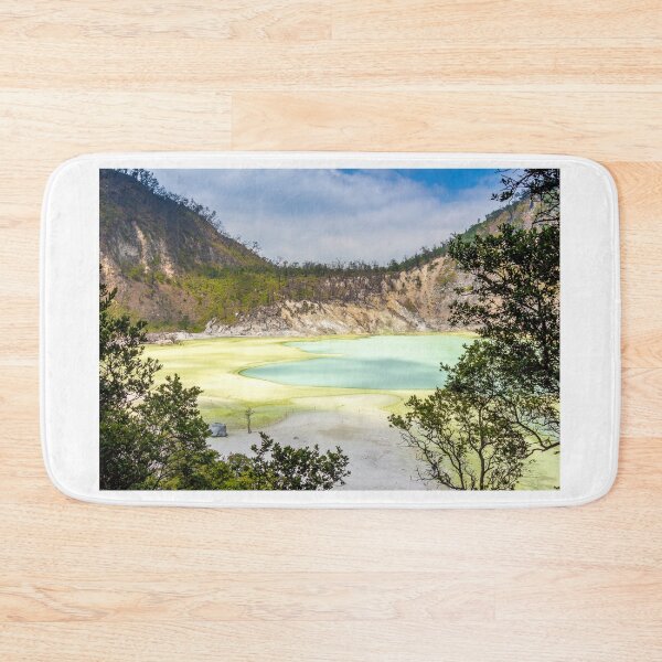 Item preview, A view over the Kawah Putih volcanic crater lake, Indonesia designed and sold by SnapTPhotograph.
