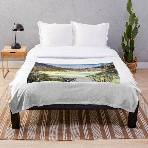 Item preview, A view over the Kawah Putih volcanic crater lake, Indonesia designed and sold by SnapTPhotograph.