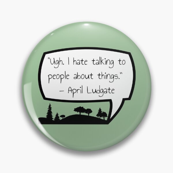 Aperçu de l'œuvre Parcs et loisirs: April Ludgate sur Parler aux gens créée et vendue par BatemanBranding.