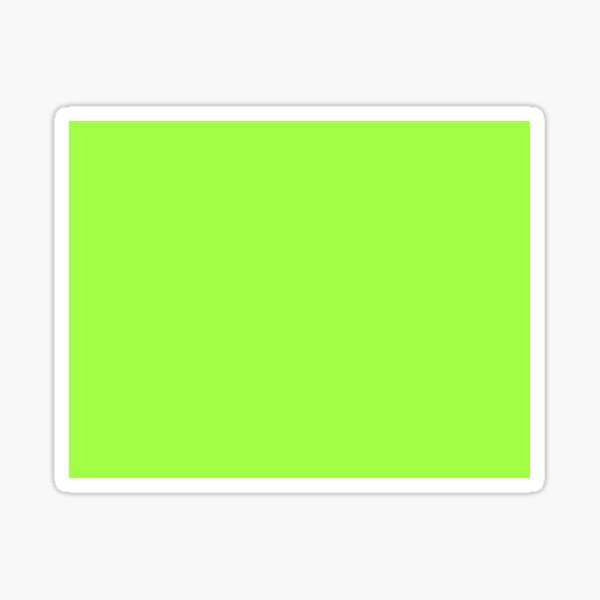 color-code-a1ff46-mike-wazowski-green-sticker-for-sale-by-ipoyo