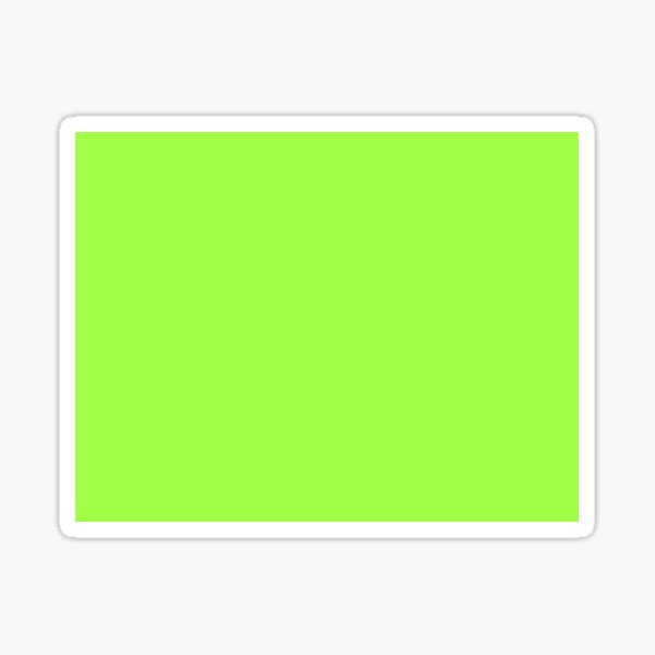  Color Code A1FF46 Mike Wazowski Green Sticker For Sale By IPOYO 