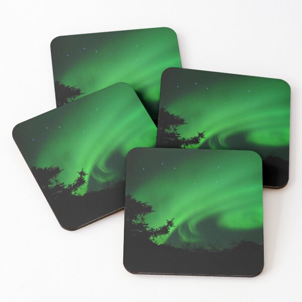 Item preview, Aurora Borealis and Big Dipper in McCarthy Alaska designed and sold by BohoHiker.