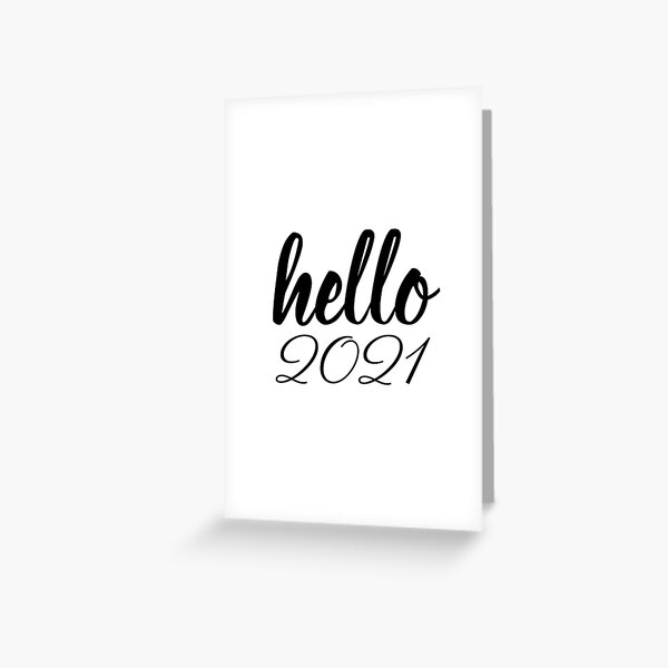 Item preview, HELLO 2021 designed and sold by chopola-shop.