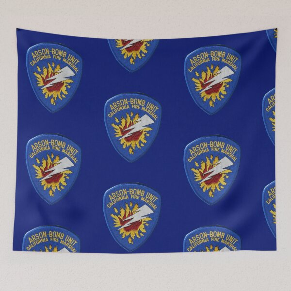 Item preview, California Fire Marshal Bomb Squad designed and sold by Lawrence Baird.
